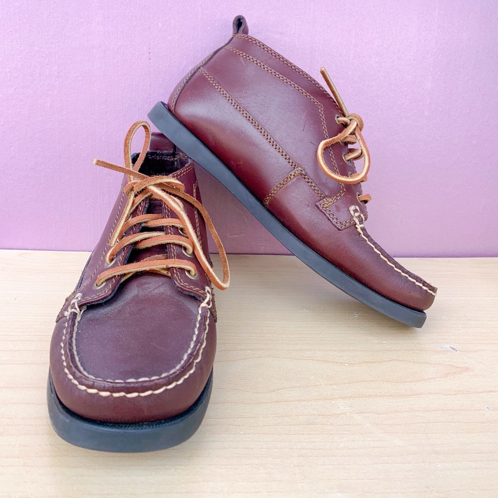 Women’s Size 7 Brown Leather Eastland Seneca Chukka Boots